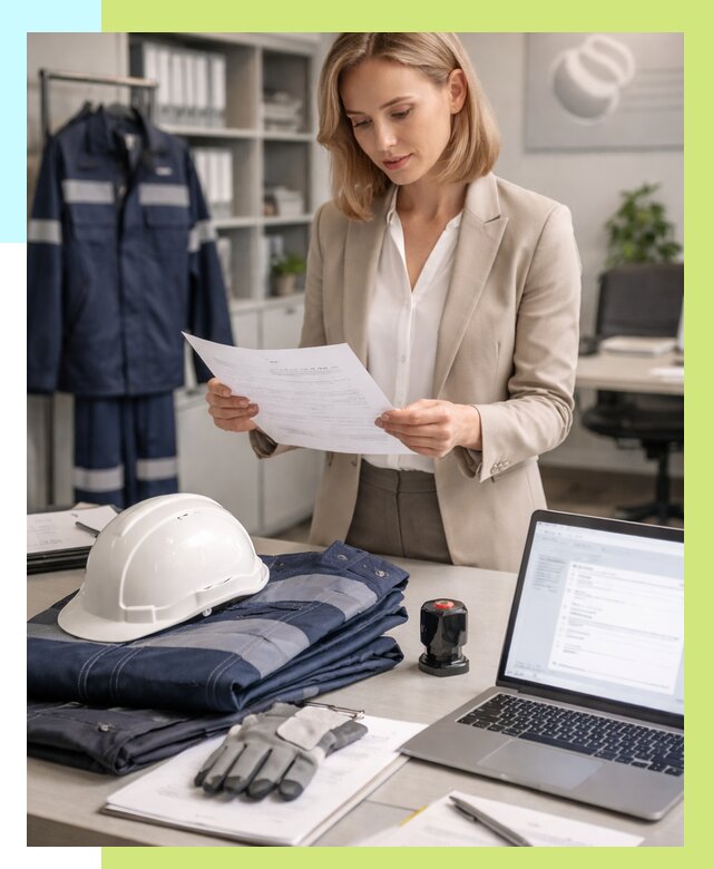 Сертификация спецодежды в Первоуральске от 7205 р. | Алешин-Прв