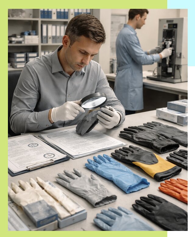 Сертификация перчаток и средств защиты продукции в Первоуральске