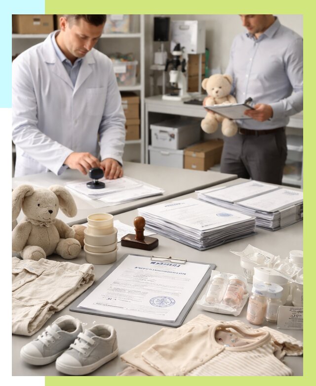 Сертификация детских товаров в Первоуральске от 15440 р. | Алешин-Прв