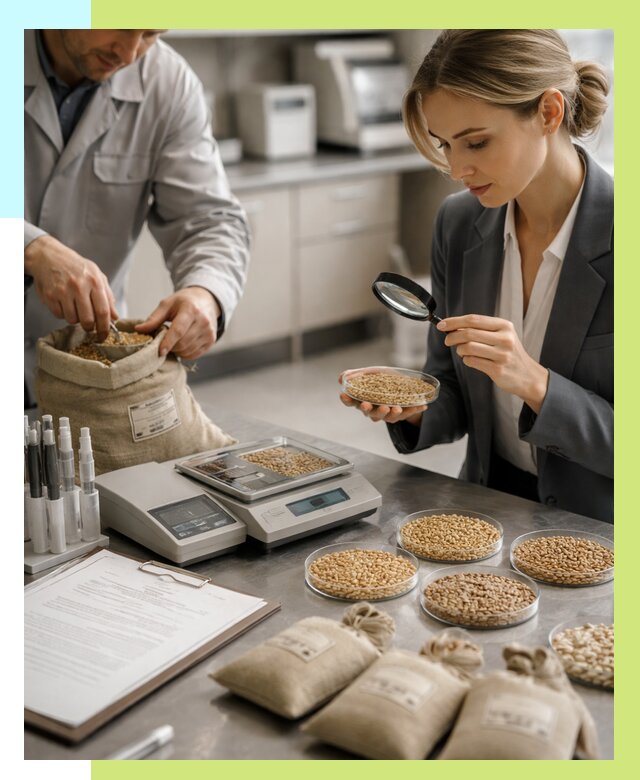 Сертификация зерна в Первоуральске по цене от 15440 р. | Алешин-Прв
