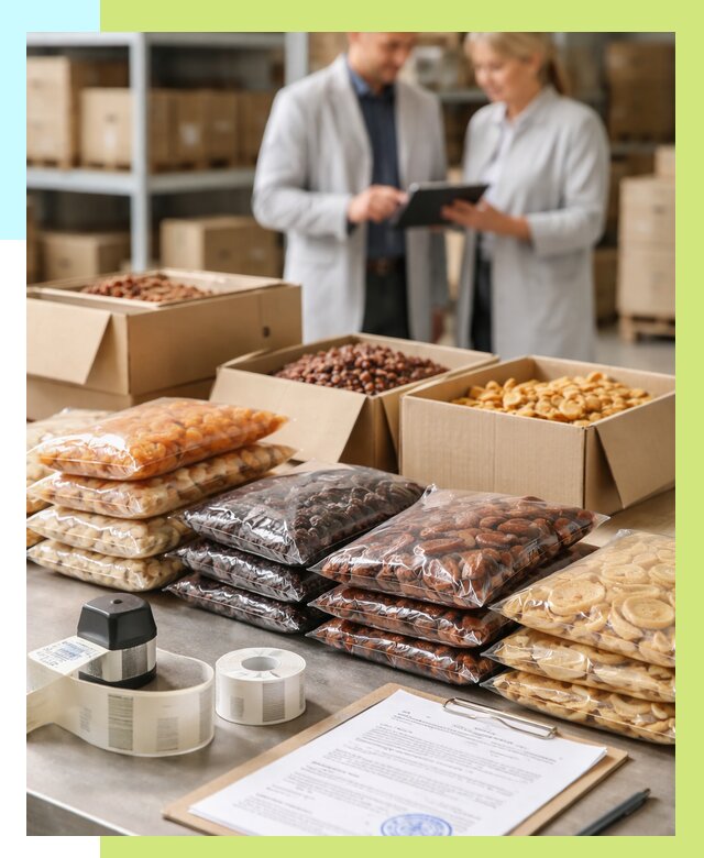 Сертификация сухофруктов в Первоуральске от 12352 р. | Алешин-Прв под ключ