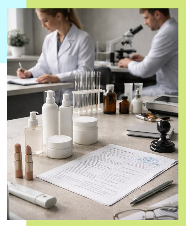 Сертификация косметики в Первоуральске от 20586 р. - Алешин-Прв