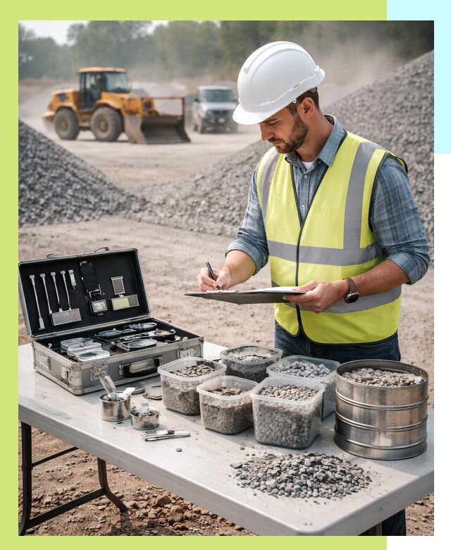 Сертификация щебня в Первоуральске по ГОСТу и техническим требованиям