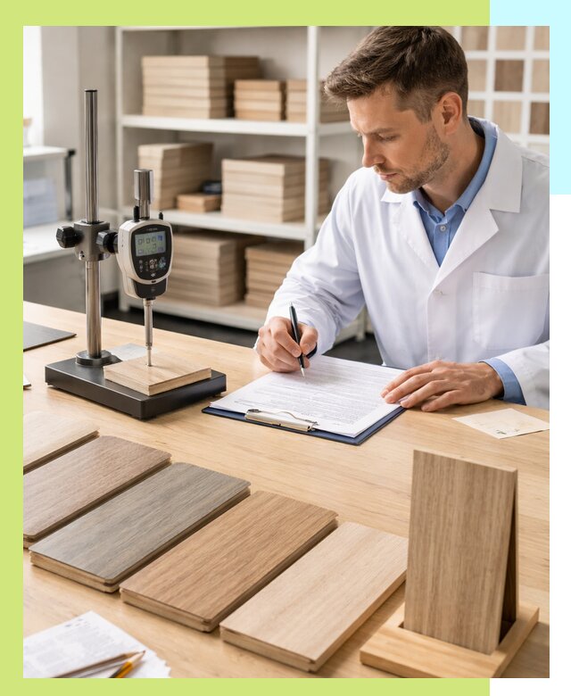 Сертификация ламината с испытаниями и оформлением документов в Первоуральске