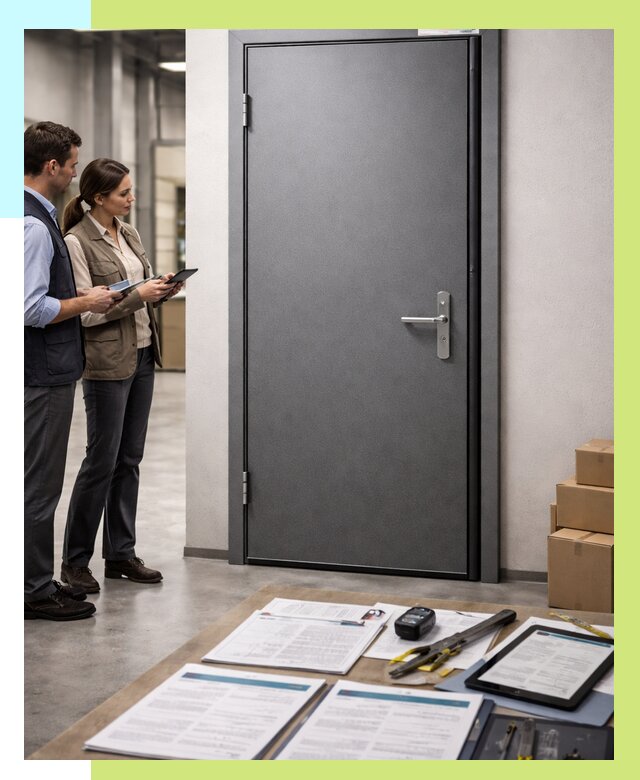 Сертификация противопожарных дверей в Первоуральске от 9264 р. | Алешин-Прв