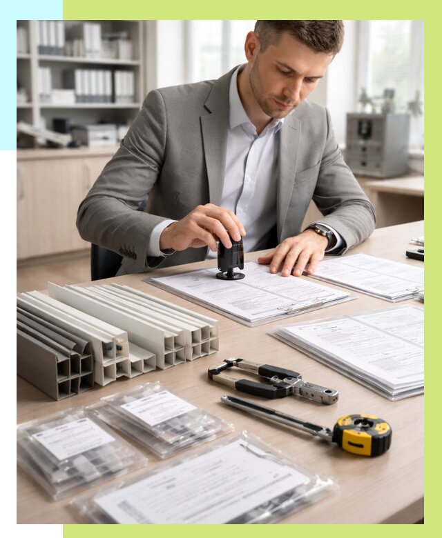 Сертификация ПВХ продукции в Первоуральске от 8749 р., Алешин-Прв