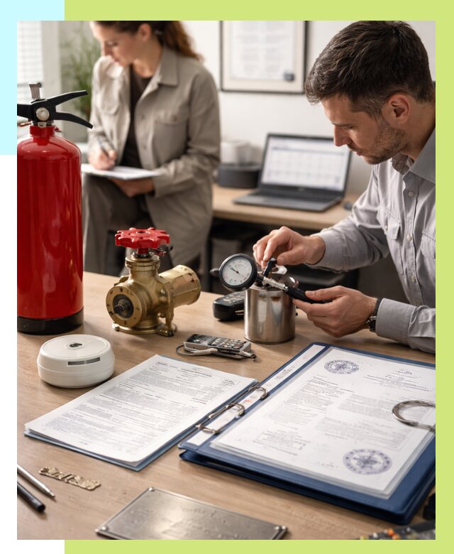 Сертификация пожарного оборудования в Первоуральске от 15440 р.|Алешин-Прв