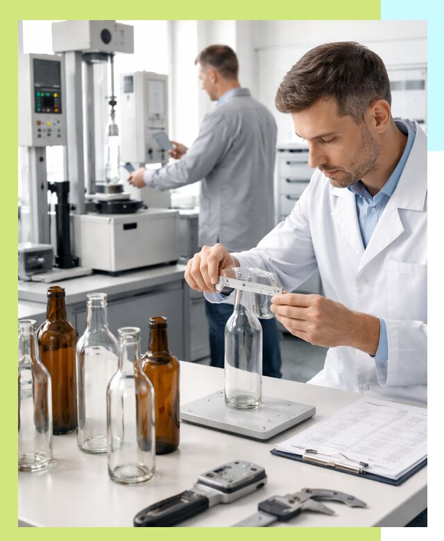 Сертификация стеклянных бутылок и сопутствующей упаковки в Первоуральске