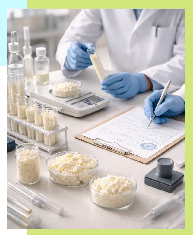 Сертификация творога в Первоуральске от 12352 р. под ключ | Алешин-Прв