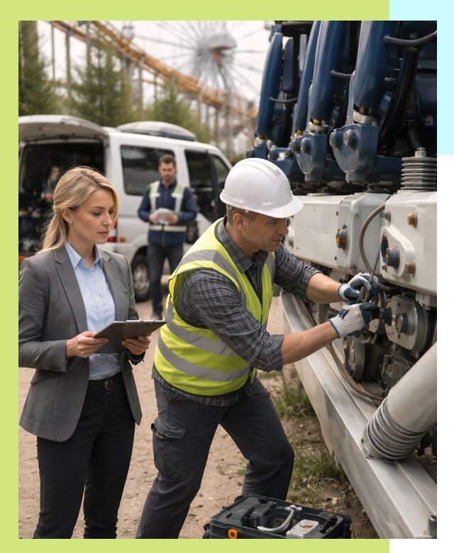 Сертификация аттракционов и проверка безопасности в Первоуральске