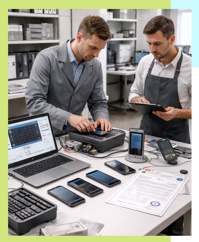 Сертификация мобильных телефонов и смартфонов в Первоуральске под ключ