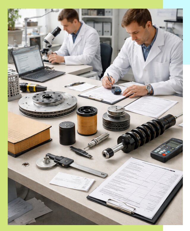 Сертификация автозапчастей и комплектующих в Первоуральске по ГОСТ