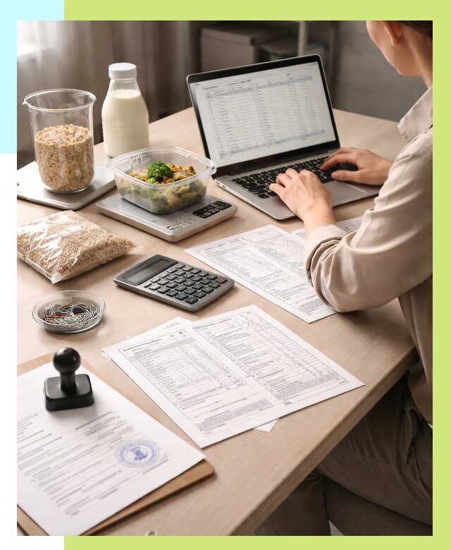 Просчет БЖУ для маркировки в Первоуральске от 1544 р. | Алешин-Прв