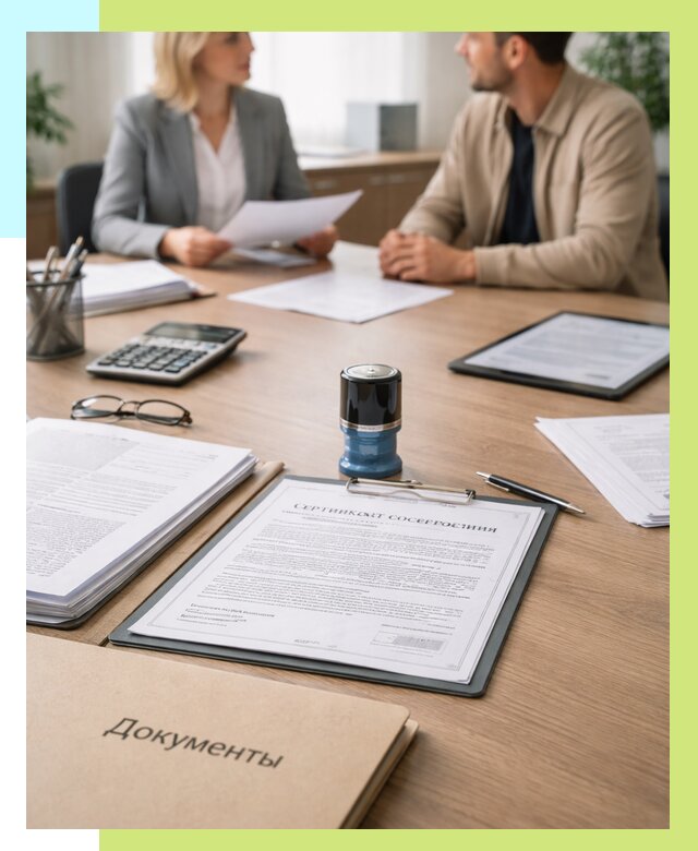 Сертификат соответствия на продукцию в Первоуральске от 15440 р.|Алешин-Прв