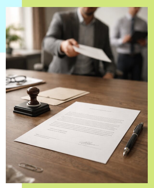 Отказное письмо по сертификации в Первоуральске от 3603 р. | Алешин-Прв