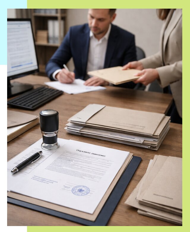 Отказное письмо для таможни в Первоуральске от 3088 р, Алешин-Прв