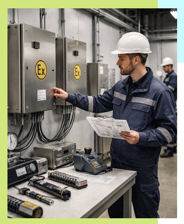 Сертификат взрывозащиты промышленного оборудования в Первоуральске