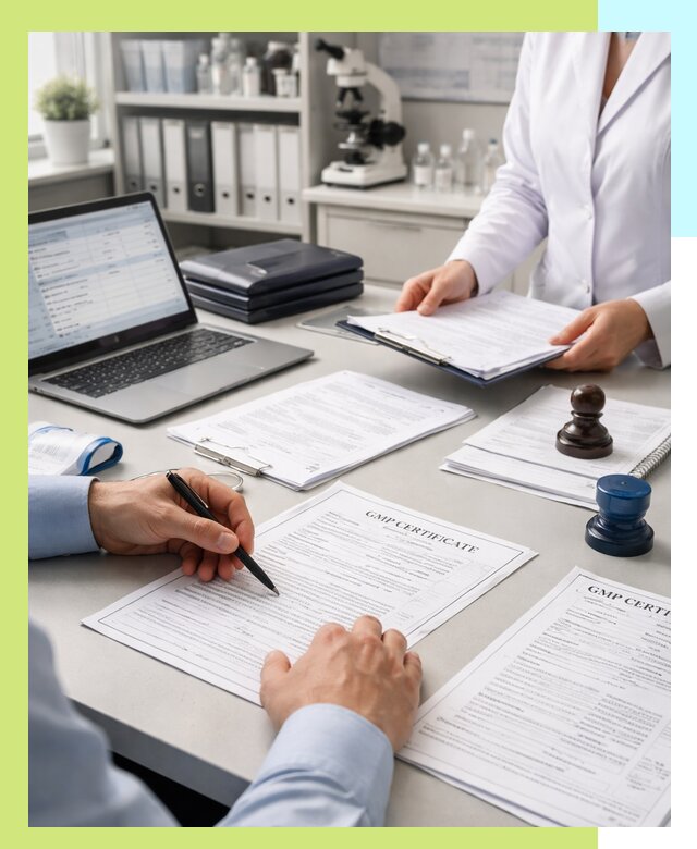 Оформление сертификата GMP в Первоуральске для фармпроизводства