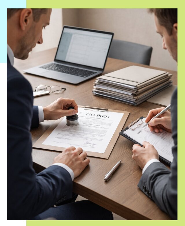 Сертификат ISO 9001 в Первоуральске купить от 82344 р. | Алешин-Прв