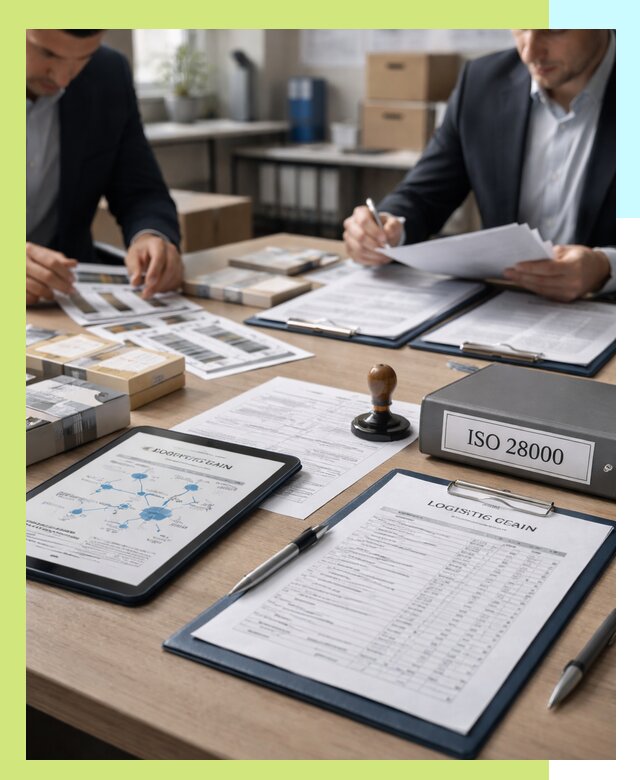 Получение сертификата ISO 28000 по безопасности цепи поставок в Первоуральске