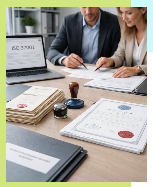 Получение сертификата ISO 37001 по системе борьбы с коррупцией в Первоуральске