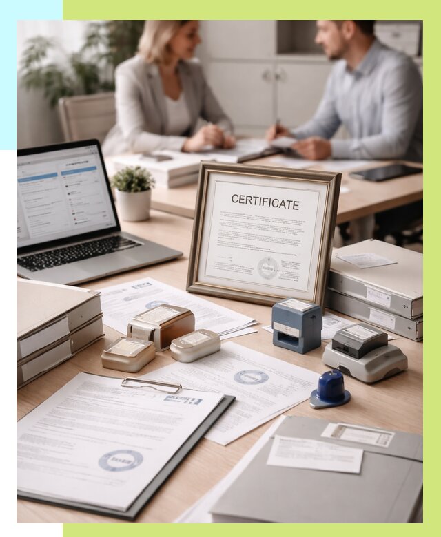 Сертификация компании в Первоуральске от 46319 р. | Алешин-Прв — заказ